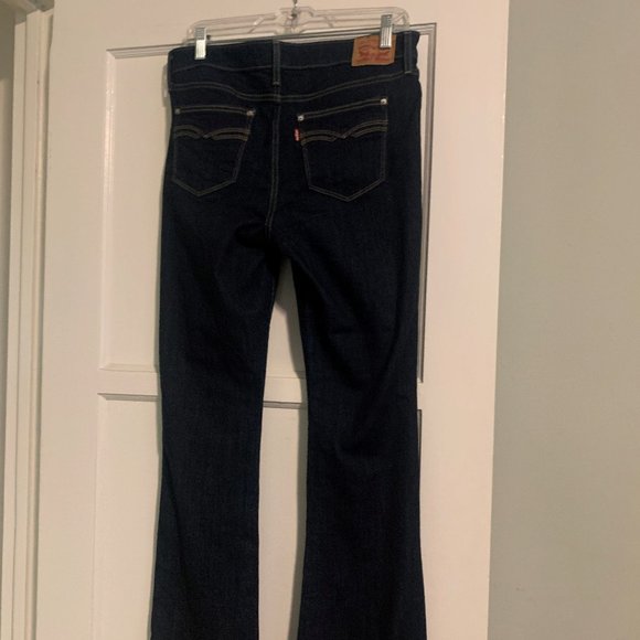 Levi's Dark Wash 715 Boot Cut SZ 31 - Picture 3 of 5